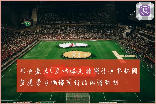韦世豪为C罗呐喊支持期待世界杯圆梦愿景与偶像同行的热情时刻